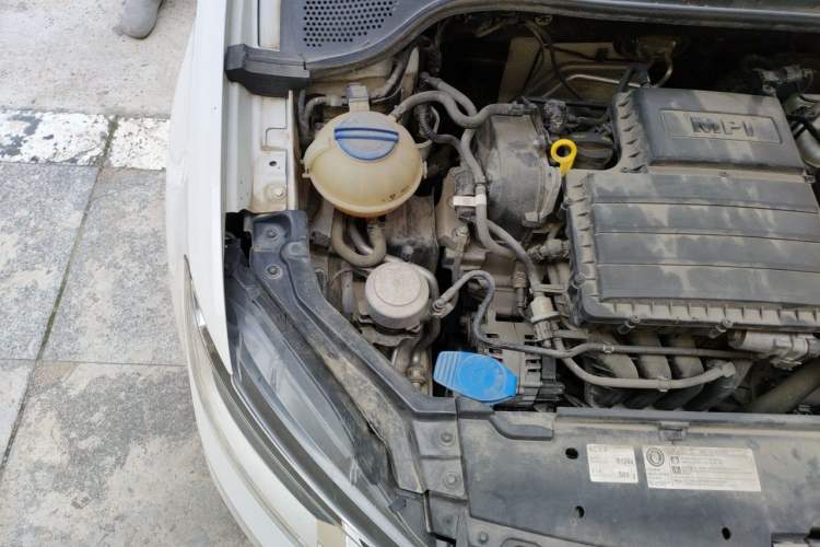 Used Volkswagen Santana 2021 1.5L Automatic Fashion Edition Engine Bay Right