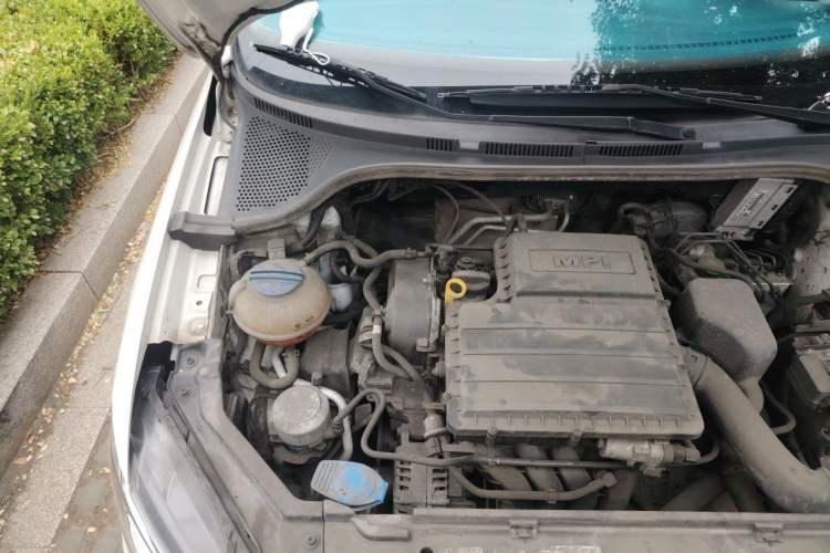 Used Volkswagen Santana 2021 1.5L Automatic Fashion Edition Engine Bay Right