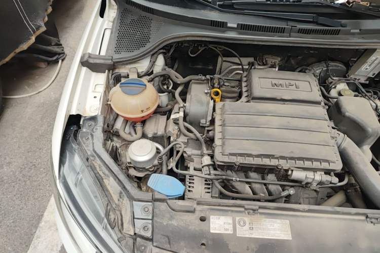 Used Volkswagen Santana 2021 1.5L Automatic Fashion Edition Engine Bay Right