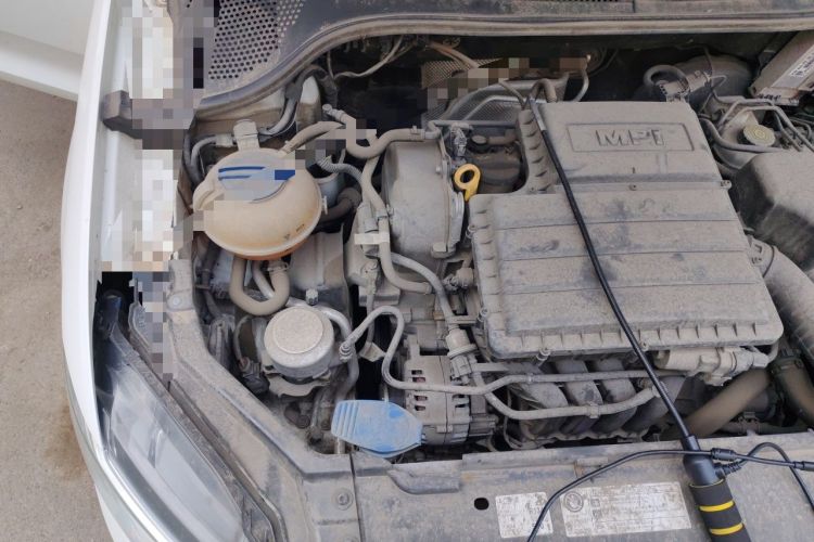 Used Volkswagen Santana 2021 1.5L Automatic Fashion Edition Engine Bay Right