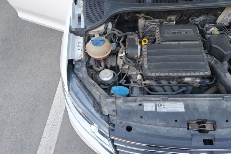Used Volkswagen Santana 2021 1.5L Automatic Fashion Edition Engine Bay Right