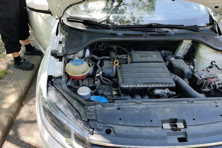 Used Volkswagen Santana 2021 1.5L Manual Fashion Edition Engine Bay Right