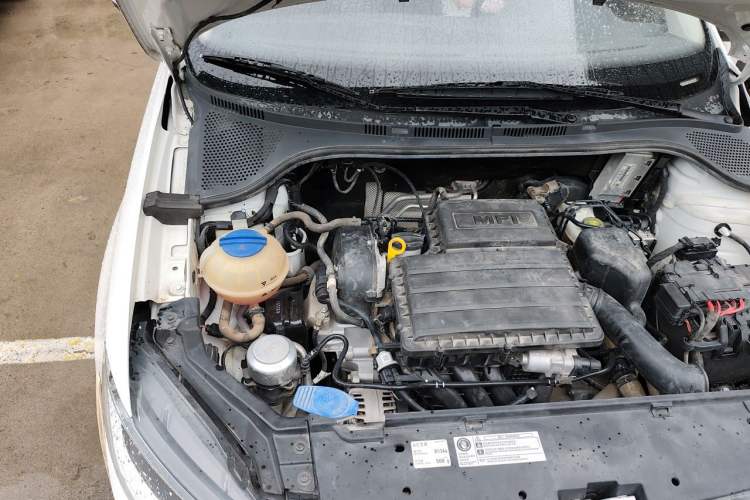 Used Volkswagen Santana 2021 1.5L Automatic Fashion Edition Engine Bay Right