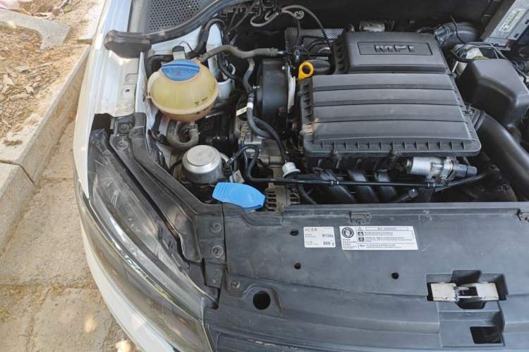 Used Volkswagen Santana 2021 1.5L Automatic Fashion Edition Engine Bay Right