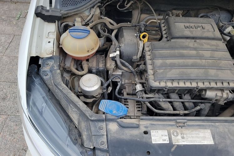 Used Volkswagen Santana 2021 1.5L Automatic Fashion Edition Engine Bay Right