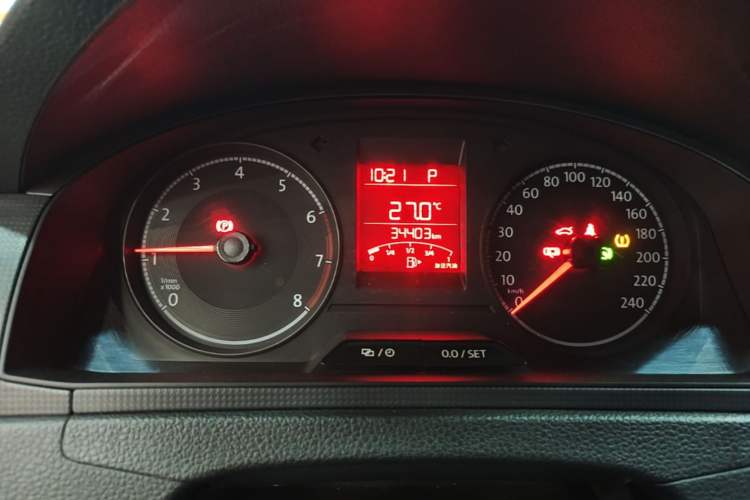 Used Volkswagen Santana 2021 1.5L Automatic Fashion Edition Instrument Cluster