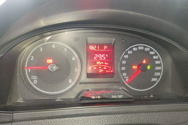 Used Volkswagen Santana 2021 1.5L Automatic Fashion Edition Instrument Cluster