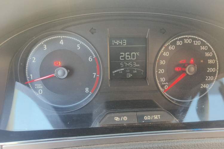 Used Volkswagen Santana 2021 1.5L Manual Fashion Edition Instrument Cluster