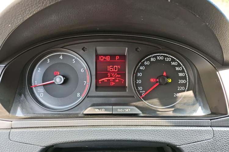 Used Volkswagen Santana 2021 1.5L Automatic Fashion Edition Instrument Cluster