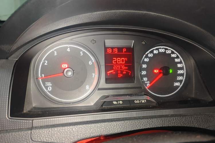 Used Volkswagen Santana 2021 1.5L Automatic Fashion Edition Instrument Cluster