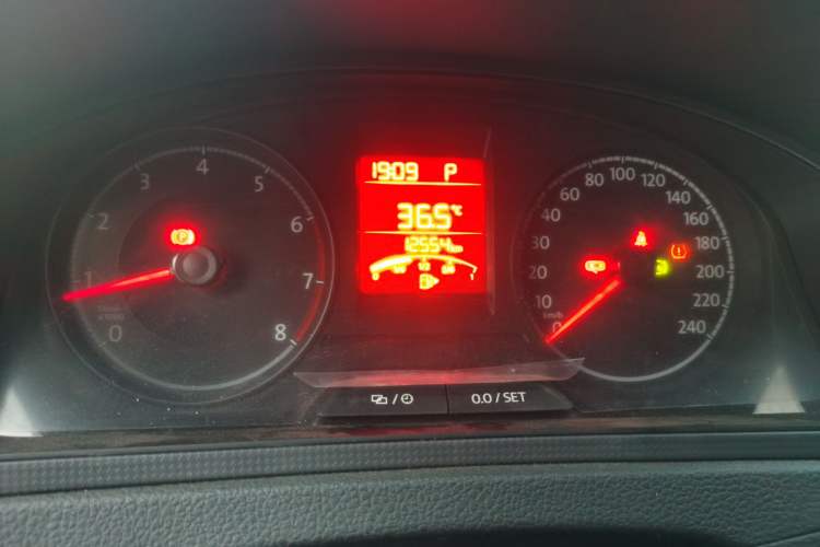 Used Volkswagen Santana 2021 1.5L Automatic Fashion Edition Instrument Cluster