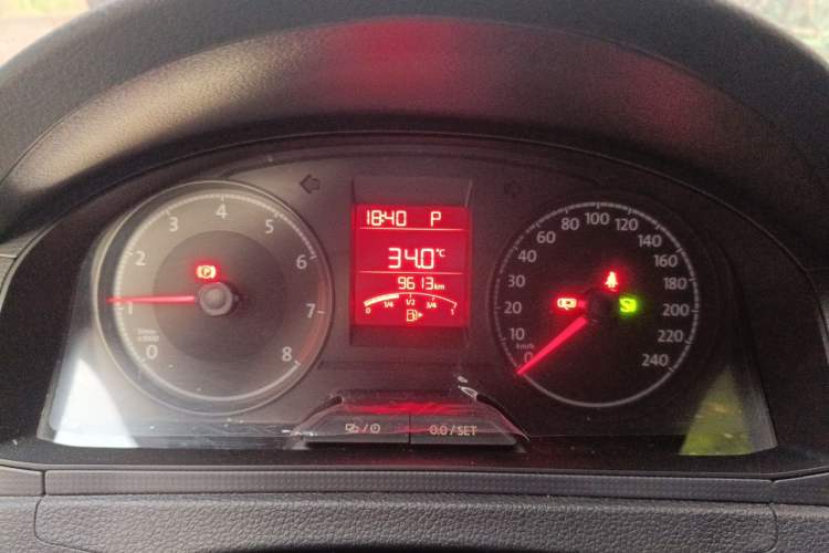 Used Volkswagen Santana 2021 1.5L Automatic Fashion Edition Instrument Cluster
