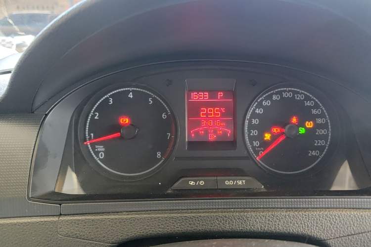 Used Volkswagen Santana 2021 1.5L Automatic Fashion Edition Instrument Cluster