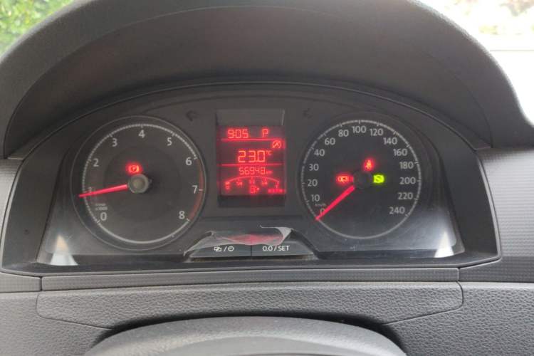 Used Volkswagen Santana 2021 1.5L Automatic Fashion Edition Instrument Cluster