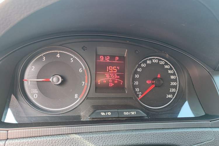 Used Volkswagen Santana 2021 1.5L Automatic Fashion Edition Instrument Cluster