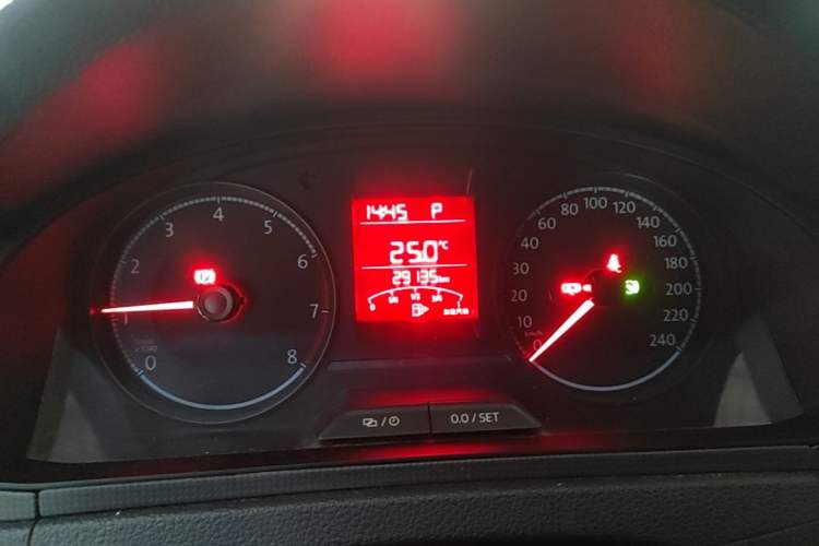 Used Volkswagen Santana 2021 1.5L Automatic Fashion Edition Instrument Cluster