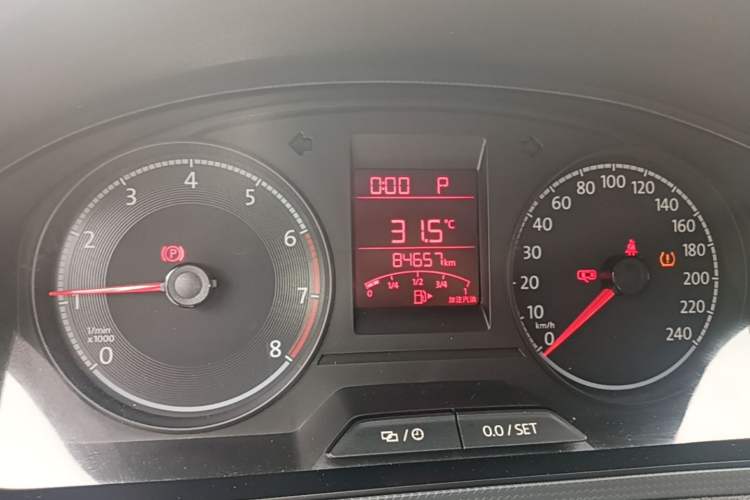 Used Volkswagen Santana 2021 1.5L Automatic Fashion Edition Instrument Cluster