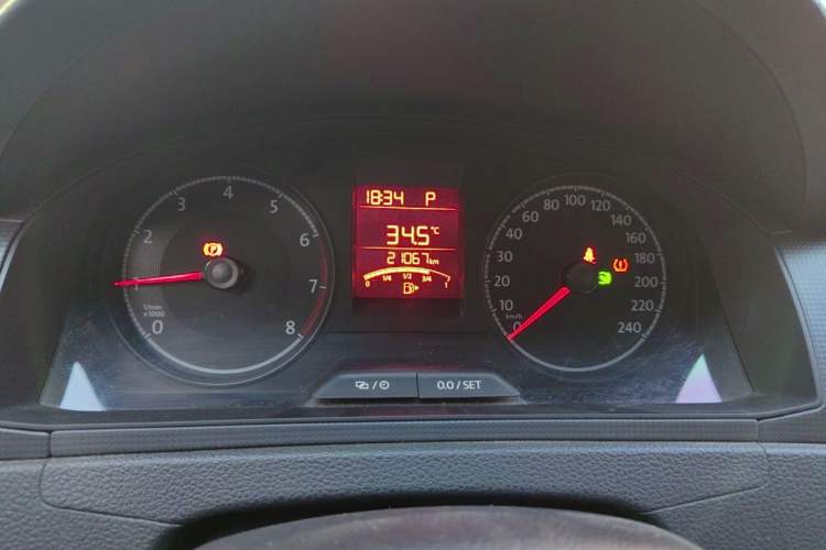 Used Volkswagen Santana 2021 1.5L Automatic Fashion Edition Instrument Cluster