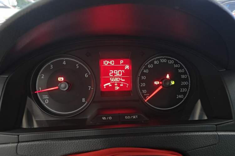 Used Volkswagen Santana 2021 1.5L Automatic Fashion Edition Instrument Cluster