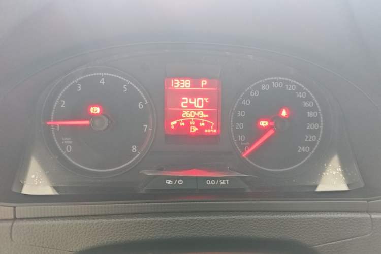 Used Volkswagen Santana 2021 1.5L Automatic Fashion Edition Instrument Cluster