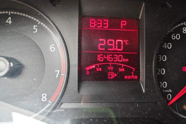 Used Volkswagen Santana 2021 1.5L Automatic Fashion Edition Odometer Close Up