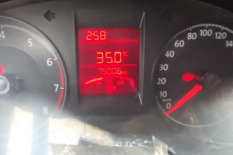 Used Volkswagen Santana 2021 1.5L Manual Fashion Edition Odometer Close Up