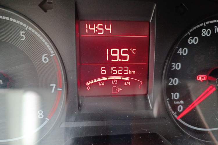 Used Volkswagen Santana 2021 1.5L Manual Fashion Edition Odometer Close Up