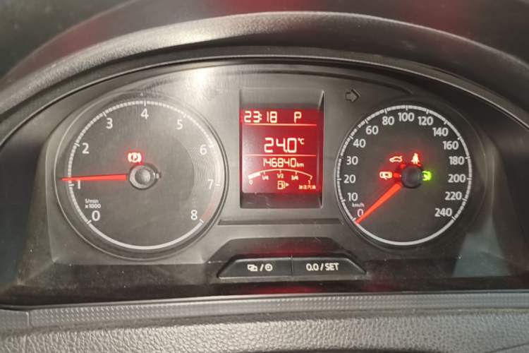 Used Volkswagen Santana 2021 1.5L Automatic Fashion Edition Odometer Close Up
