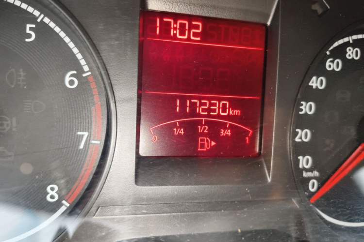 Used Volkswagen Santana 2021 1.5L Automatic Fashion Edition Odometer Close Up
