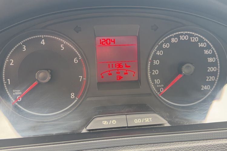 Used Volkswagen Santana 2021 1.5L Manual Fashion Edition Odometer Close Up