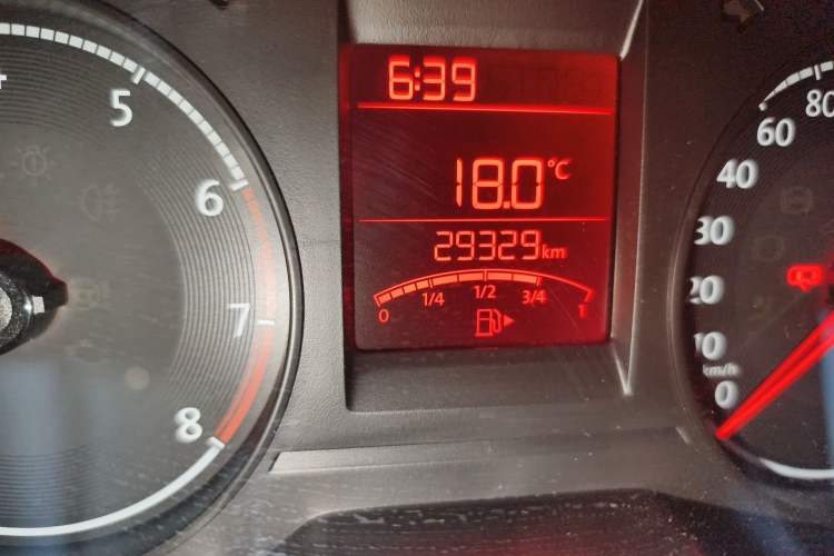 Used Volkswagen Santana 2021 1.5L Manual Fashion Edition Odometer Close Up
