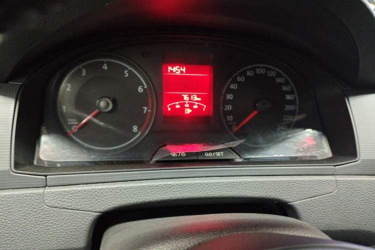 Used Volkswagen Santana 2021 1.5L Automatic Fashion Edition Odometer Close Up