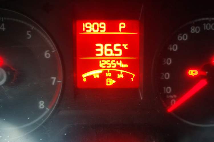 Used Volkswagen Santana 2021 1.5L Automatic Fashion Edition Odometer Close Up