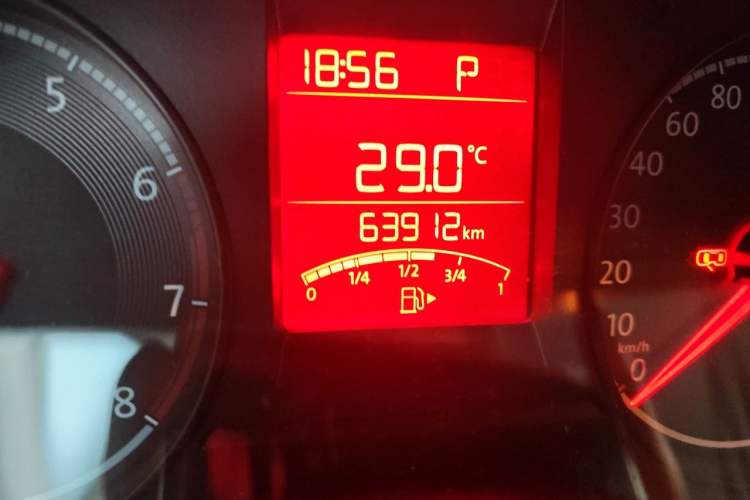 Used Volkswagen Santana 2021 1.5L Automatic Fashion Edition Odometer Close Up