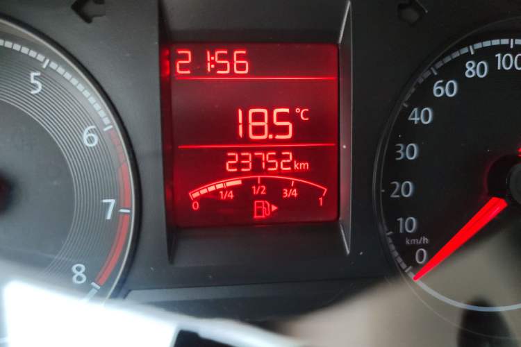 Used Volkswagen Santana 2021 1.5L Manual Fashion Edition Odometer Close Up