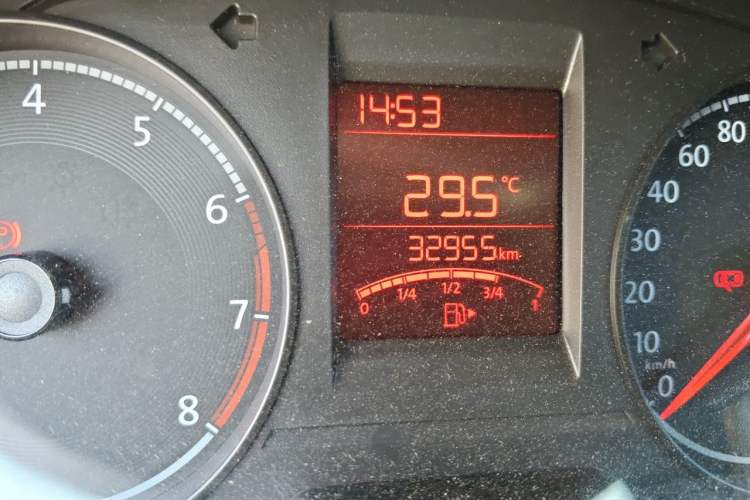 Used Volkswagen Santana 2021 1.5L Manual Fashion Edition Odometer Close Up