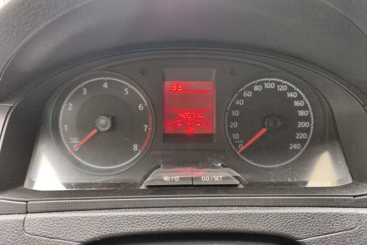 Used Volkswagen Santana 2021 1.5L Automatic Fashion Edition Odometer Close Up