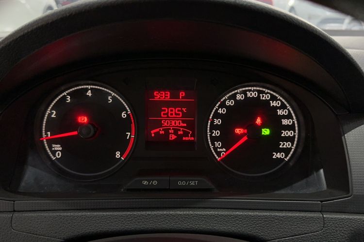 Used Volkswagen Santana 2021 1.5L Automatic Fashion Edition Odometer Close Up