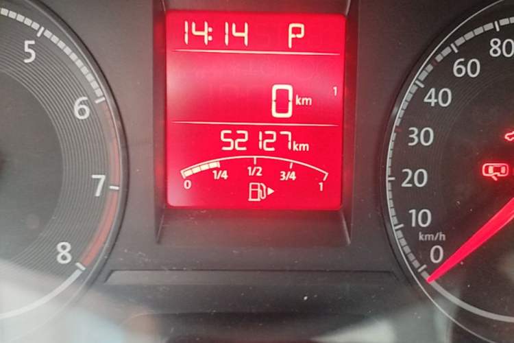 Used Volkswagen Santana 2021 1.5L Automatic Comfort Edition Odometer Close Up