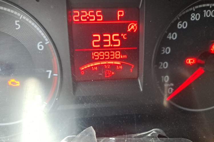 Used Volkswagen Santana 2021 1.5L Automatic Fashion Edition Odometer Close Up