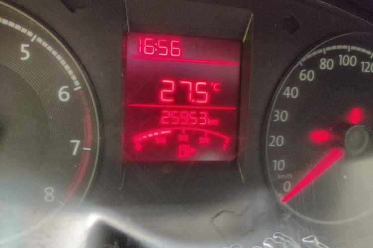 Used Volkswagen Santana 2021 1.5L Manual Fashion Edition Odometer Close Up