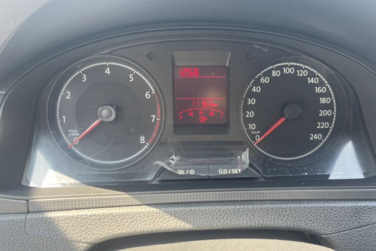 Used Volkswagen Santana 2021 1.5L Automatic Fashion Edition Odometer Close Up
