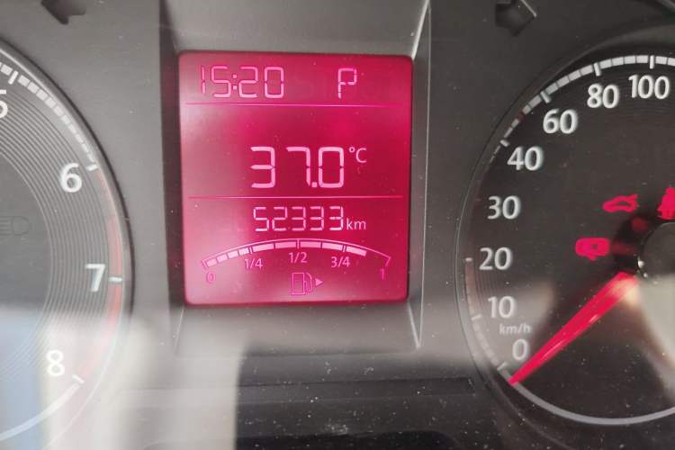 Used Volkswagen Santana 2021 1.5L Automatic Fashion Edition Odometer Close Up