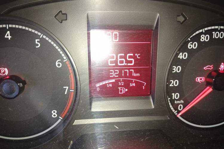 Used Volkswagen Santana 2021 1.5L Manual Fashion Edition Odometer Close Up