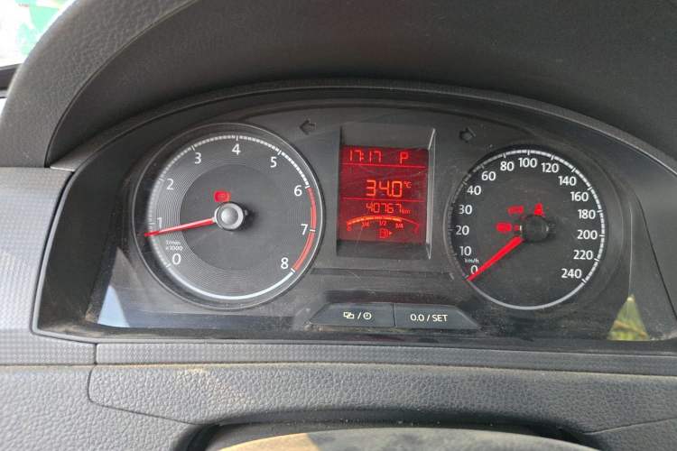 Used Volkswagen Santana 2021 1.5L Automatic Fashion Edition Odometer Close Up