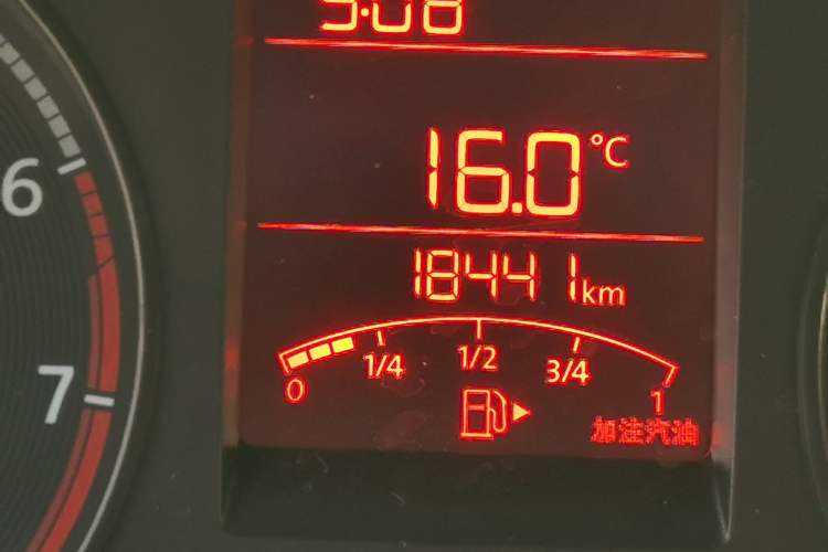 Used Volkswagen Santana 2021 1.5L Manual Fashion Edition Odometer Close Up