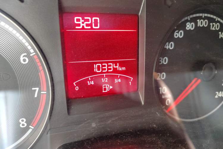 Used Volkswagen Santana 2021 1.5L Manual Fashion Edition Odometer Close Up