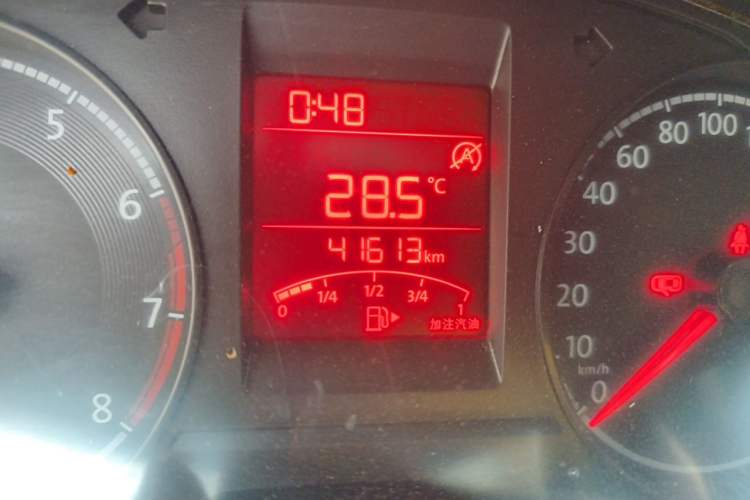 Used Volkswagen Santana 2021 1.5L Manual Fashion Edition Odometer Close Up