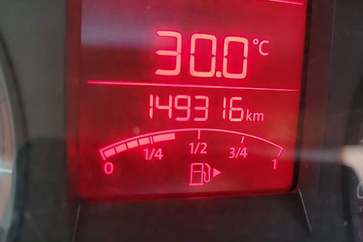 Used Volkswagen Santana 2021 1.5L Automatic Fashion Edition Odometer Close Up