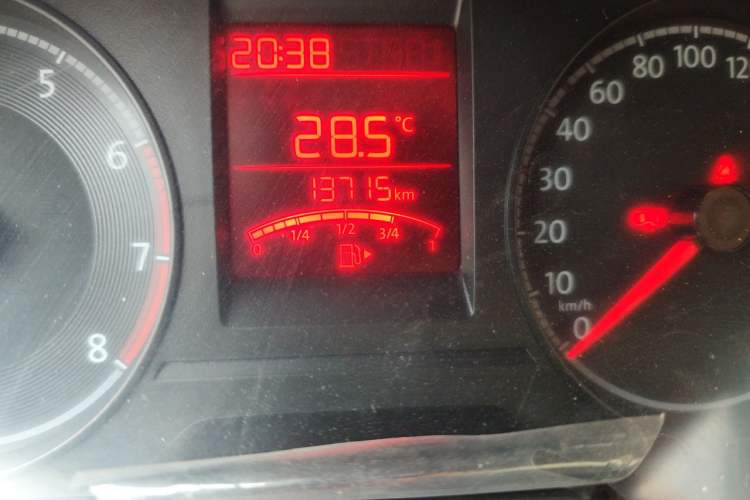 Used Volkswagen Santana 2021 1.5L Manual Fashion Edition Odometer Close Up
